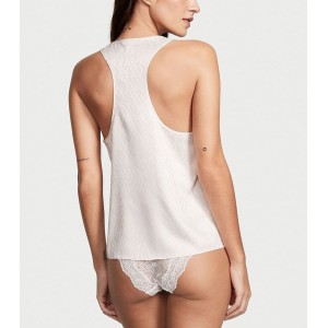 Піжама Short Cami PJ Set White logo