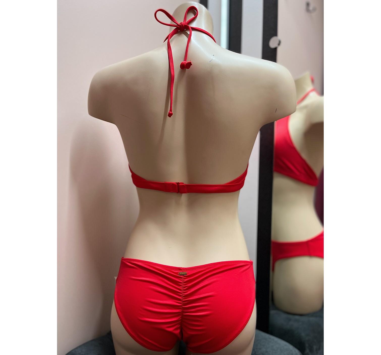 Купальник PINK Swim Top Red Set
