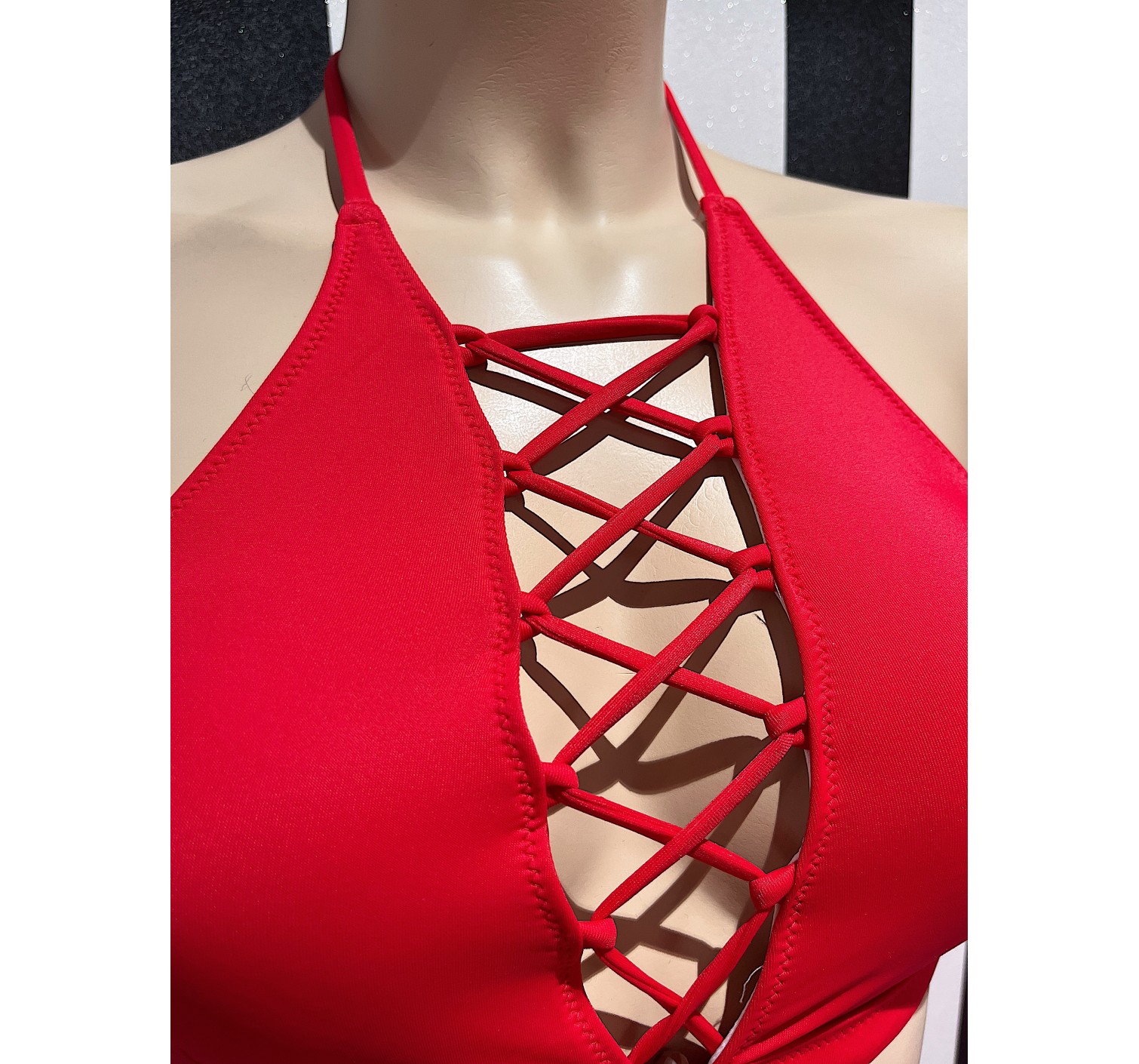 Купальник PINK Swim Top Red Set