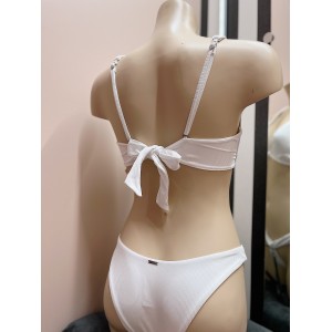 Купальник VS White Ribbed Set