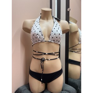 Купальник VS Black White Dot Set