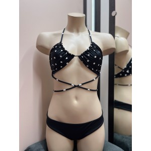 Купальник VS Black White Dot Set