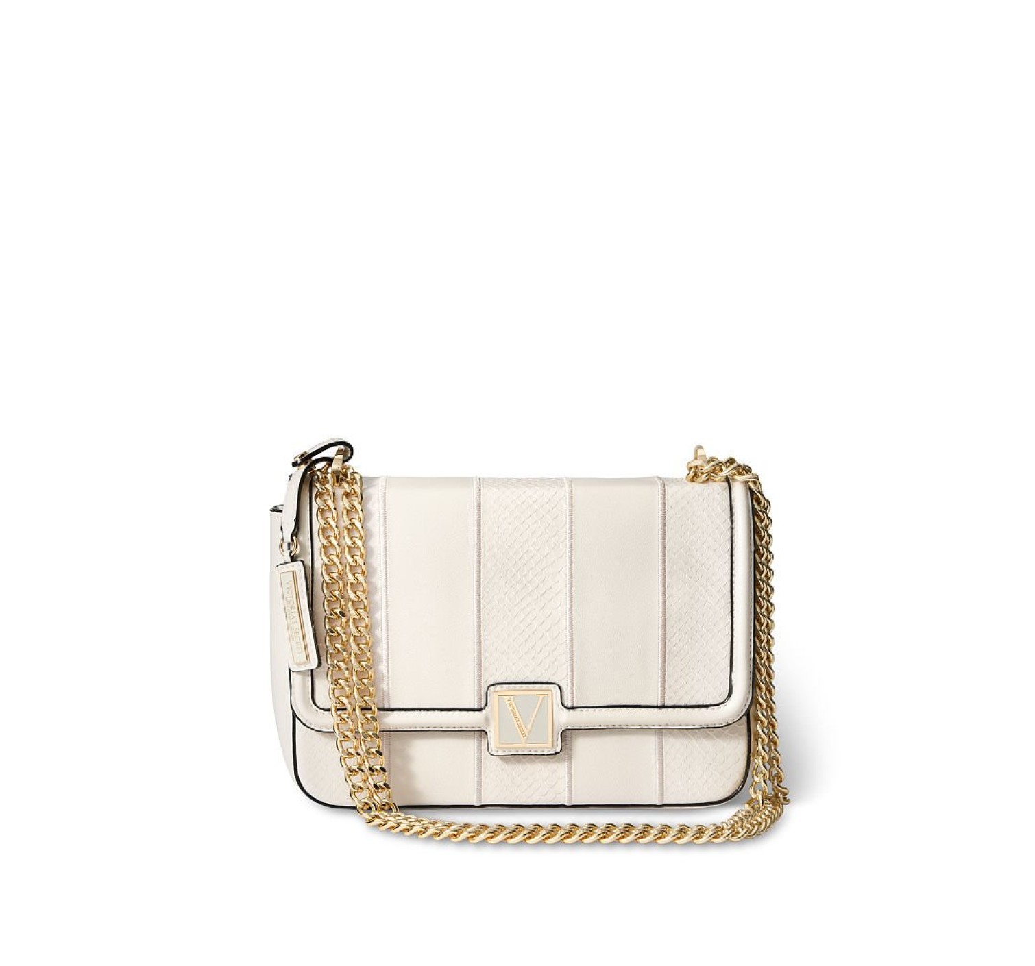 Кросс-боди Виктория Сикрет Medium Shoulder Bag White Woven