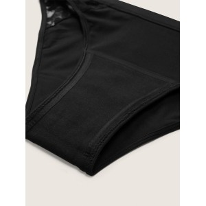 Трусики для критичних днів Lace Period Bikini Panty Black