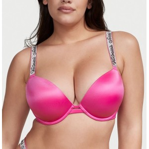 Комплект Very Sexy Shine Strap Push Up Fuchsua Frenzy Set