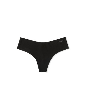 Трусики No Show Thong Panty Black PINK