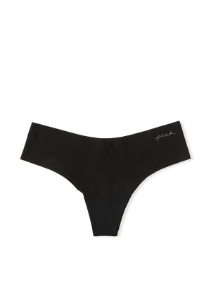 Трусики No Show Thong Panty Black PINK