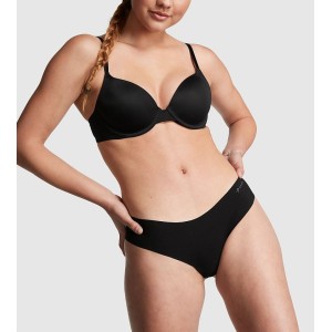Трусики No Show Thong Panty Black PINK
