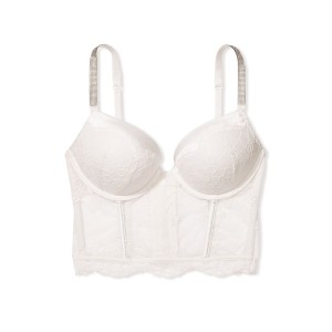 Бюстье Вікторія Сикрет Very Sexy Bombshell Add-2-cups Push-Up Bra Top White