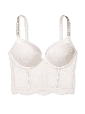 Бюстье Виктория Сикрет Very Sexy Bombshell Add-2-cups Push-Up Bra Top White