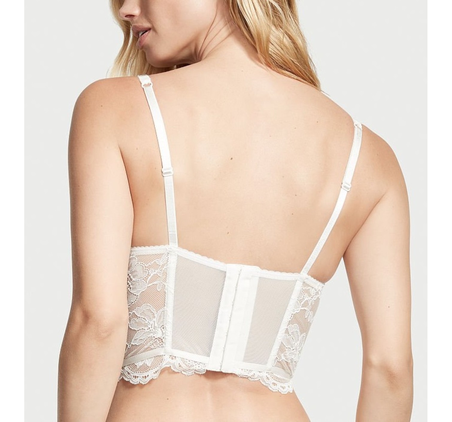 Бюстье Вікторія Сикрет Very Sexy Bombshell Add-2-cups Push-Up Bra Top White
