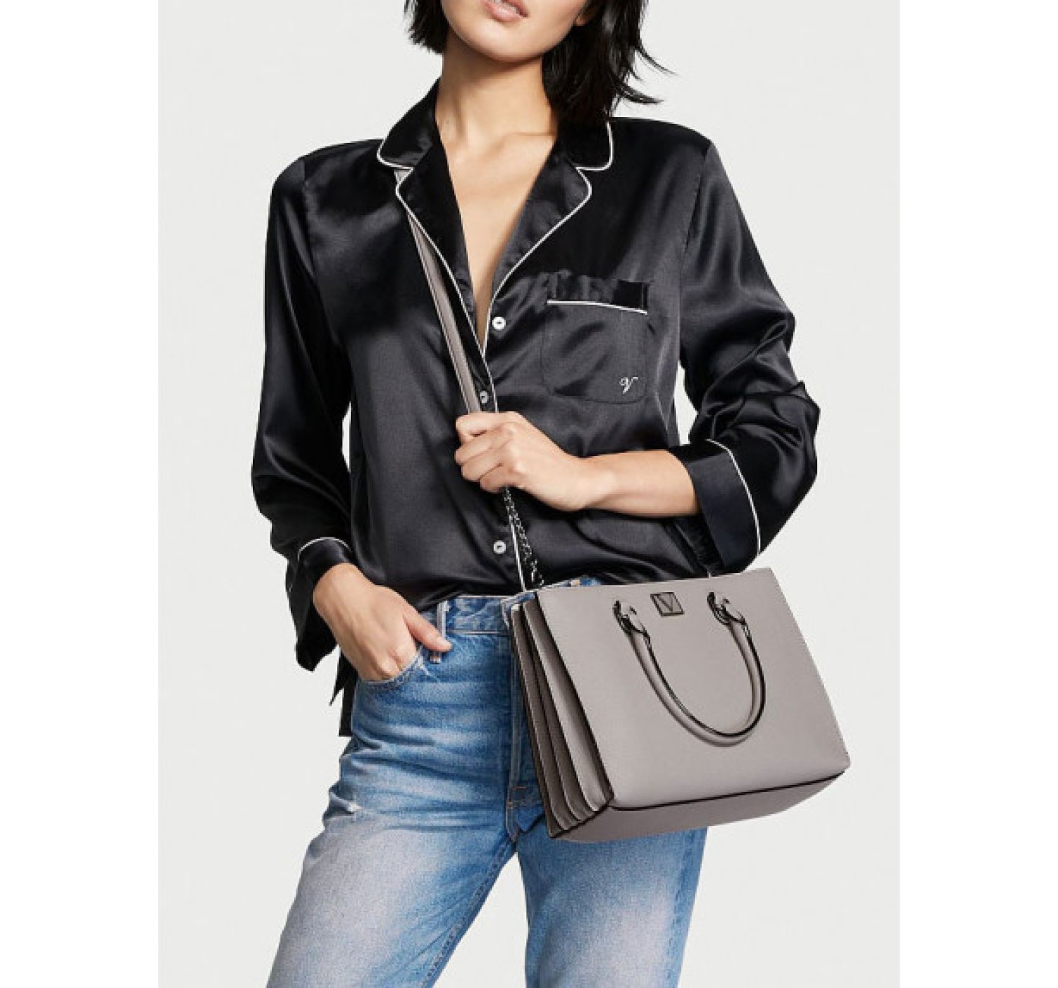 Сумка Satchel Bag Grey
