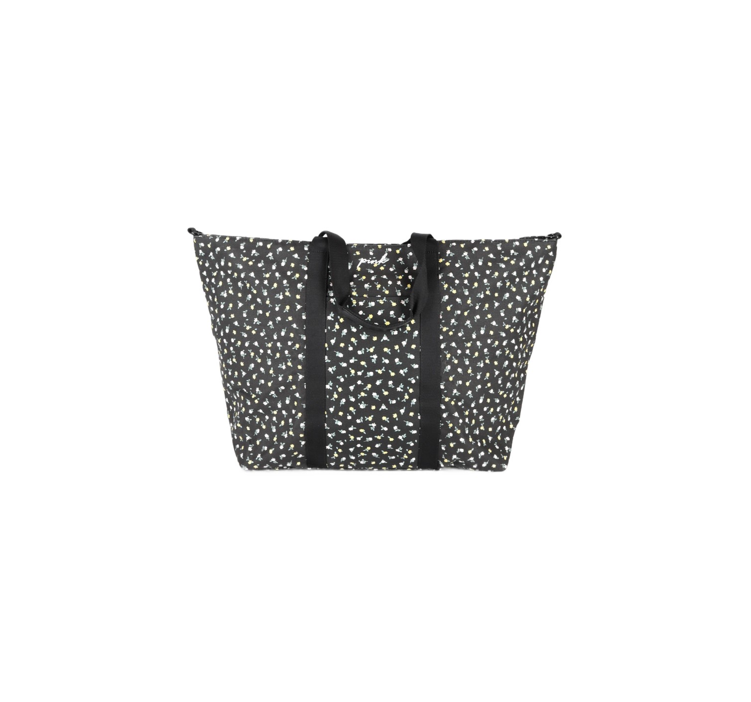 Пляжная сумка Beach Tote PINK Flower Print