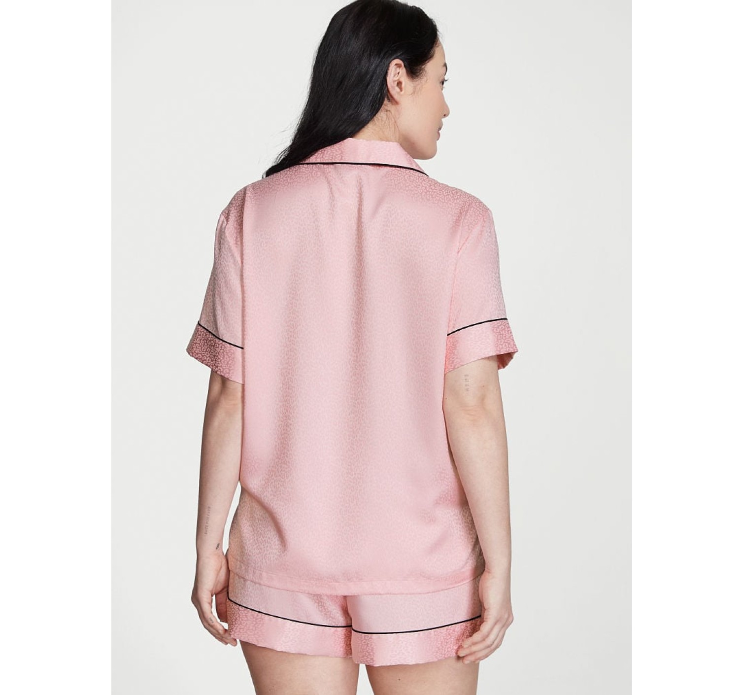 Сатинова піжама Satin Short Pajama Set Pretty Blossom