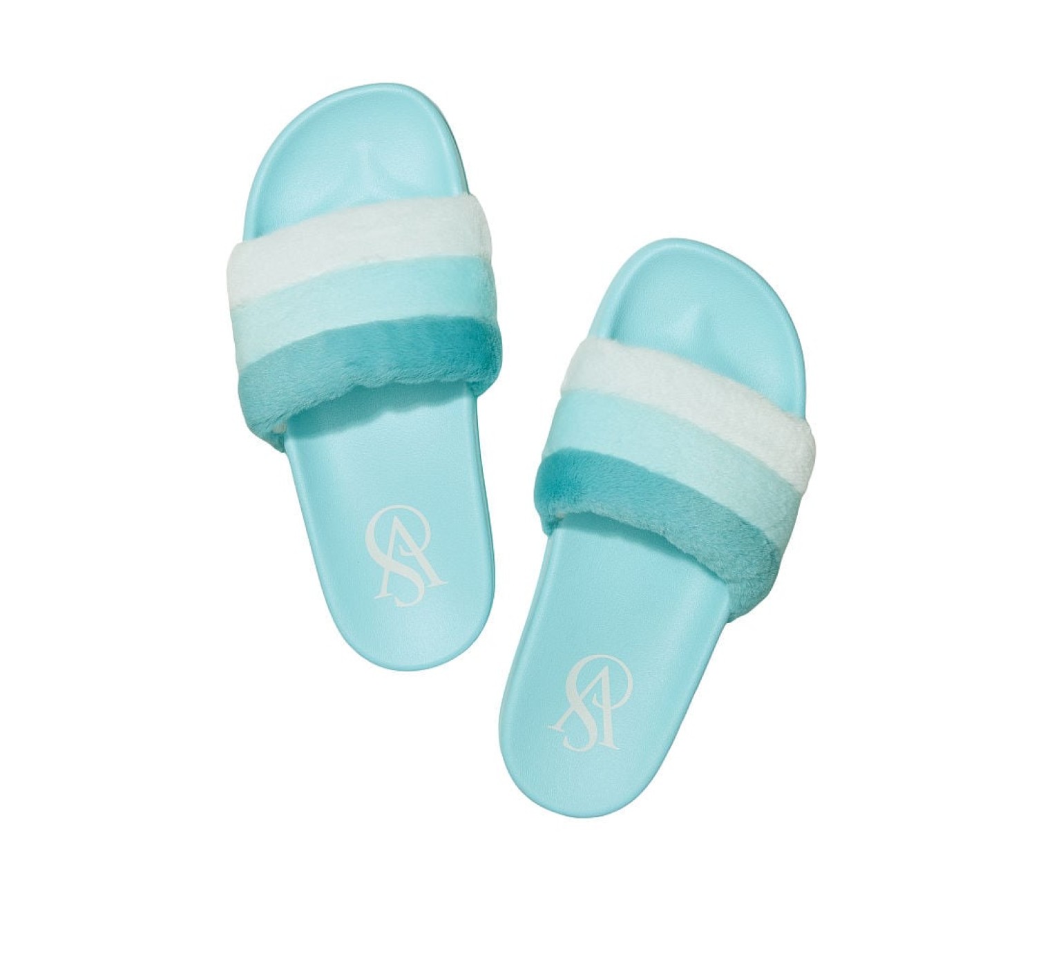 Шлепанцы Blue Stripes logo VS Slides