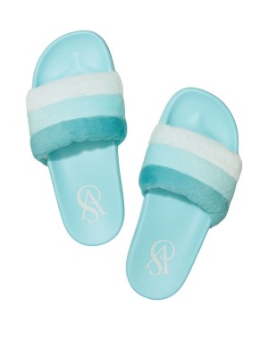 Шльопанці Blue Stripes logo VS Slides