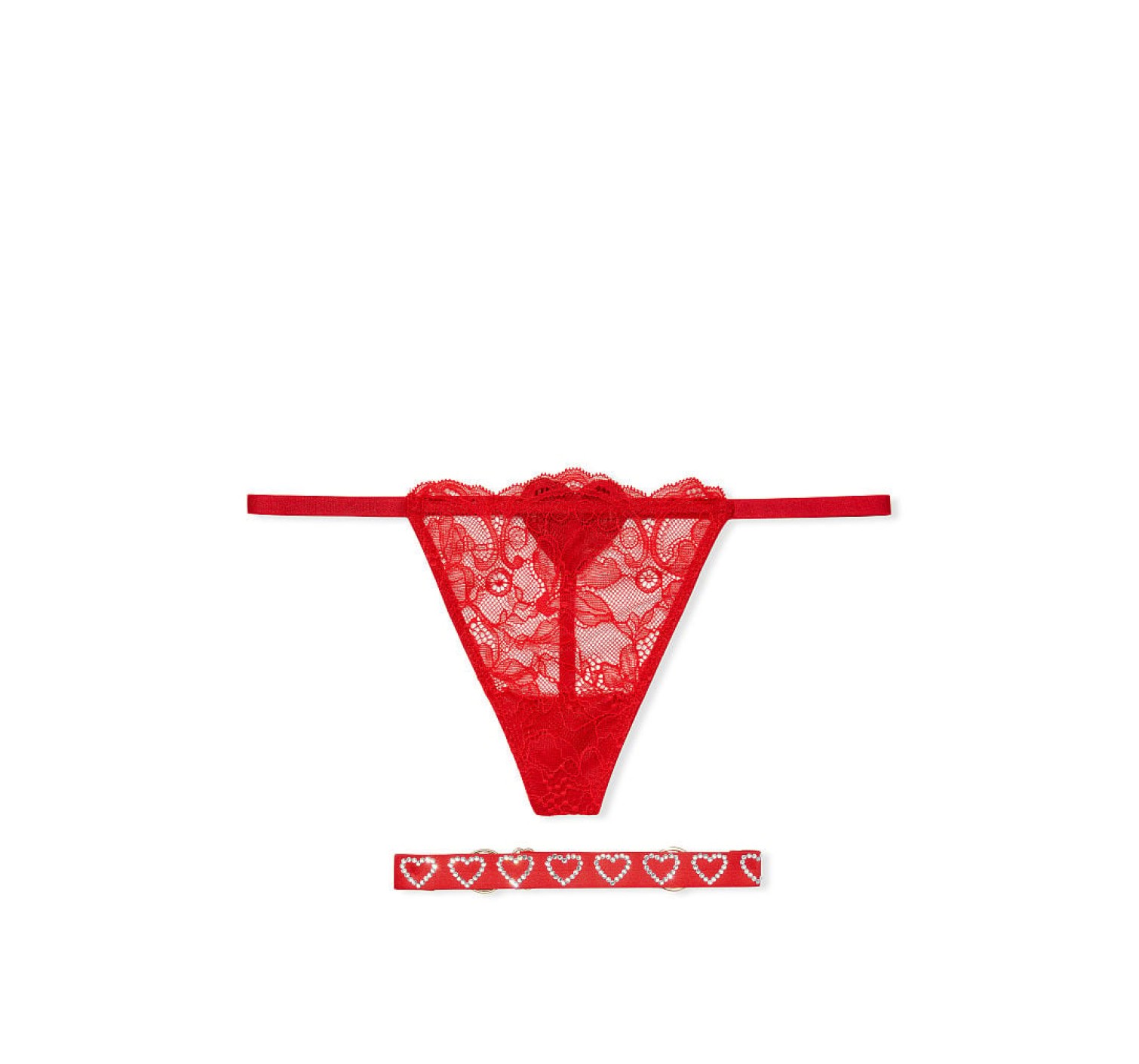 Подарунковий набір Heartbreaker V-String & Leg Garter Gift Box