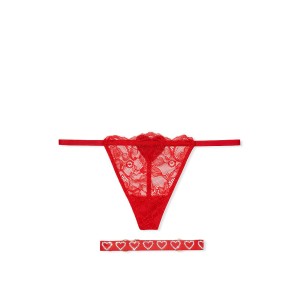 Подарунковий набір Heartbreaker V-String & Leg Garter Gift Box