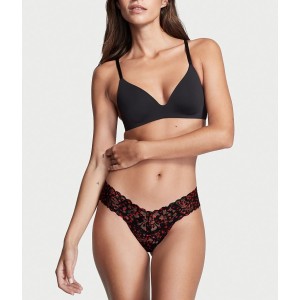 Трусики Lacie Floral Lace Thong Panty Tiny Hearts