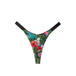 Купальник Shine Strap Sexy Tee Push-Up Bikini Set Tropical Floral