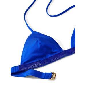 Купальник Shine Strap Triangle Bikini Set Blue Oar