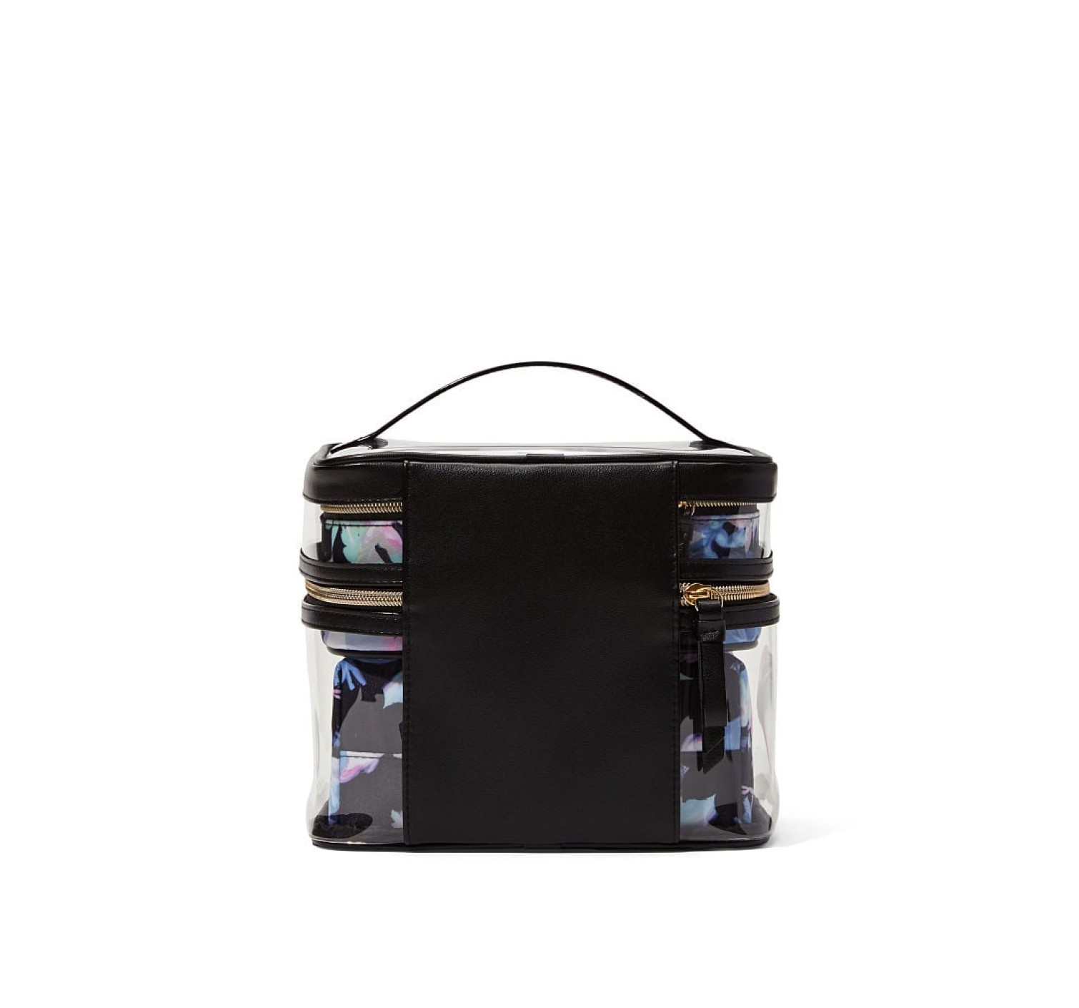 Набор косметичек 4-in-1 Train Case Floral Noir