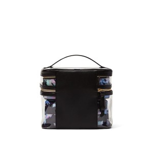 Набор косметичек 4-in-1 Train Case Floral Noir