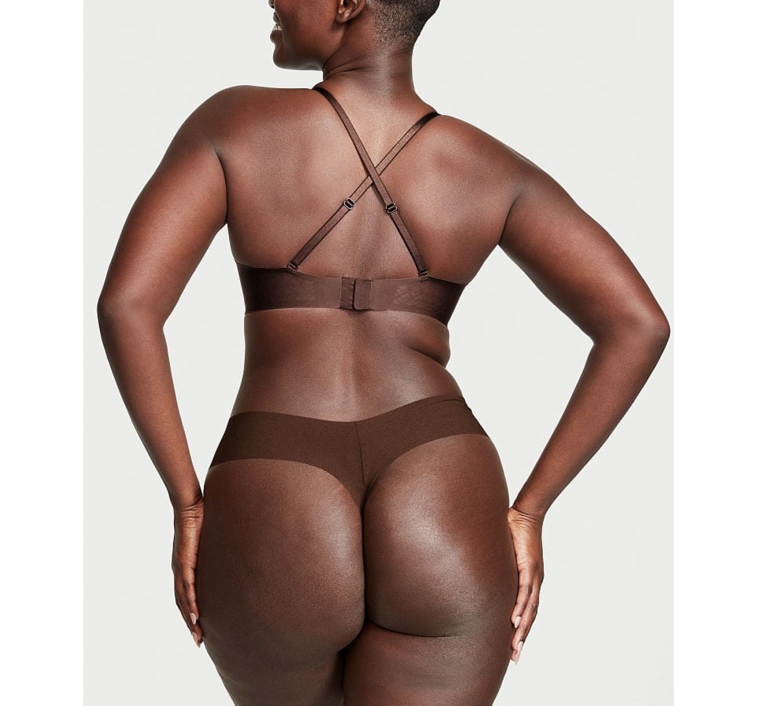 Трусики No-Show Thong Panty Ganache