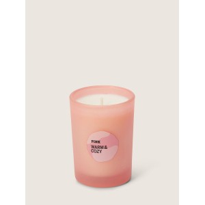 Свеча Warm & Cozy PINK Candle