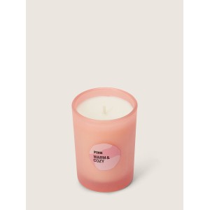 Свеча Warm & Cozy PINK Candle