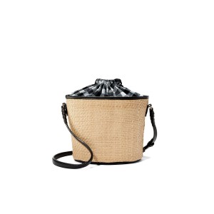 Cумка The Victoria Cinch-Top Crossbody Natural Raffia