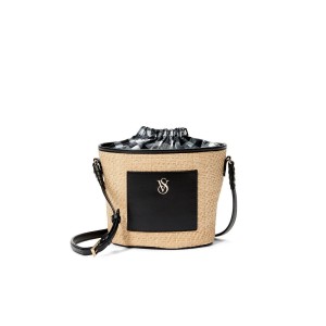 Cумка The Victoria Cinch-Top Crossbody Natural Raffia