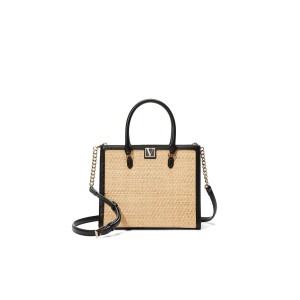 Сумка The Victoria Structured Satchel Natural Raffia