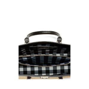 Сумка The Victoria Structured Satchel Natural Raffia