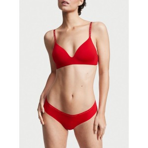 Трусики No show Thong panty Red Logo