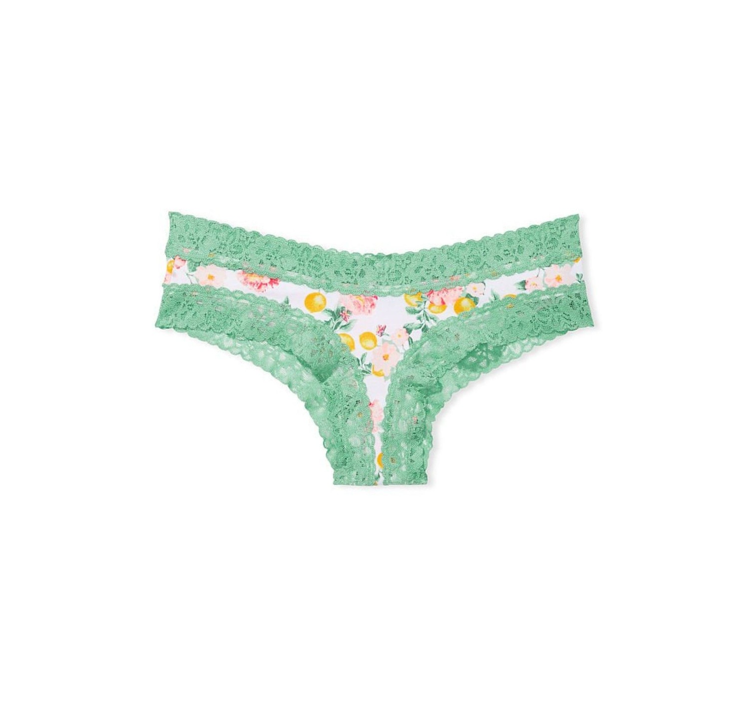 Трусики Lace Cotton Lemon Print Cheeky Panty