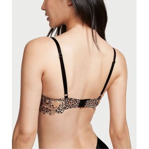 Комплект Floral Embroidered Waist Cincher Leopard set