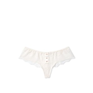 Трусики Wide Side Thong Panty Coconut White