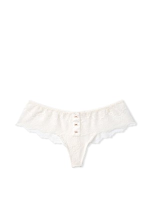 Трусики Wide Side Thong Panty Coconut White