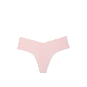 Трусики No-Show Ribbed Thong Panty Purest Pink