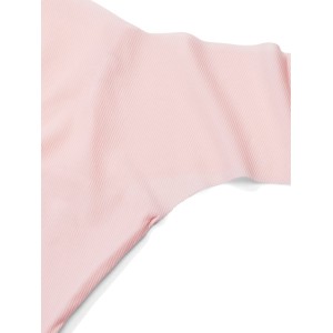 Трусики No-Show Ribbed Thong Panty Purest Pink