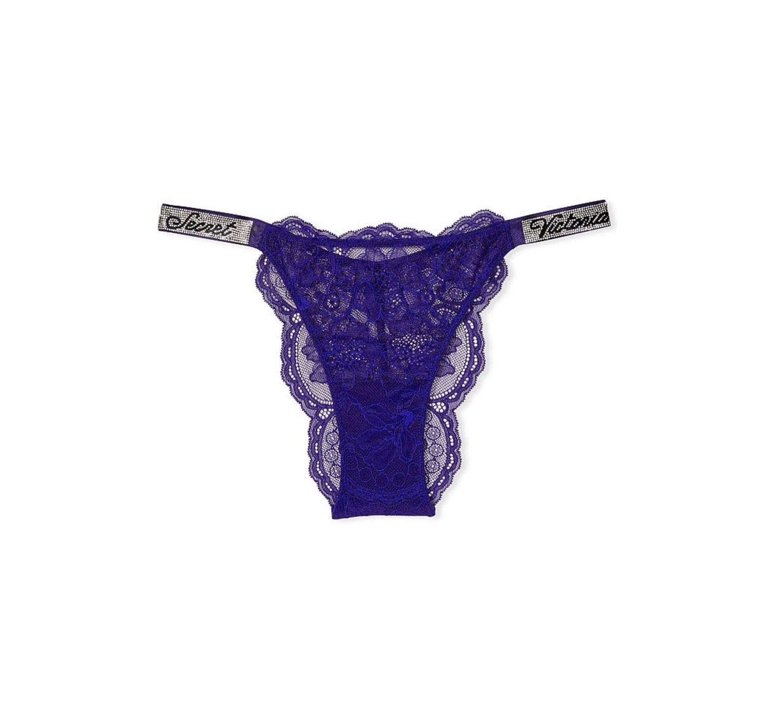 Комплект Shine Strap Lace Push-Up Bra Night Ocean Set