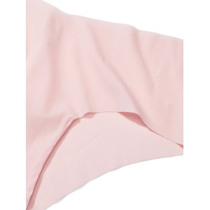 Трусики No show Cheeky Panty Ribbed Purest Pink