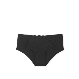 Трусики No show Cheeky Panty Lace Detail Black
