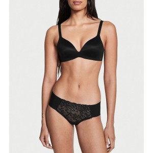 Трусики No show Cheeky Panty Lace Detail Black