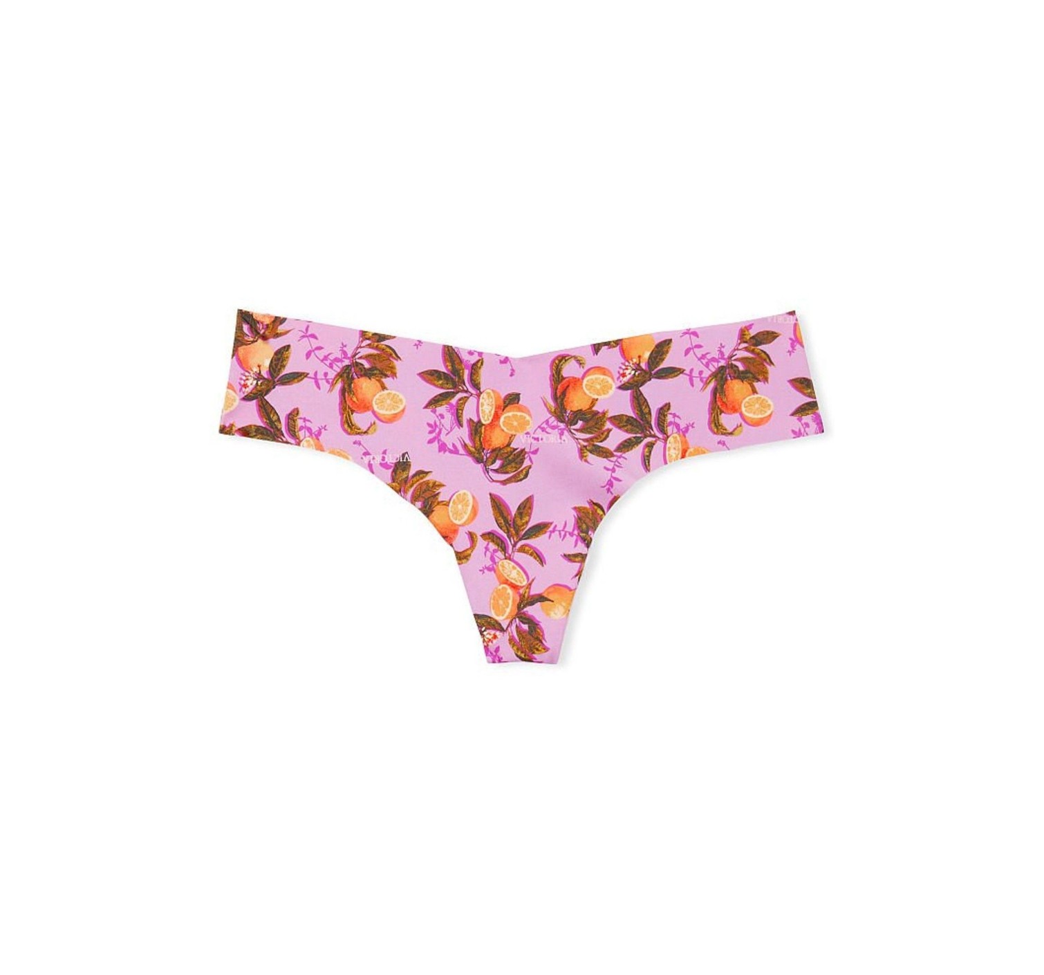 Трусики Pink Orange Print No Show Thong Panty