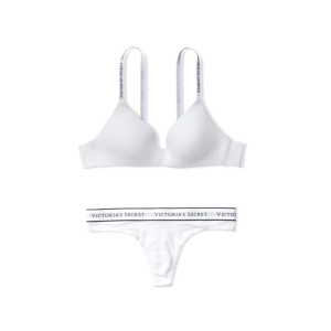 Комплект T-SHIRT Wireless Bra White Set