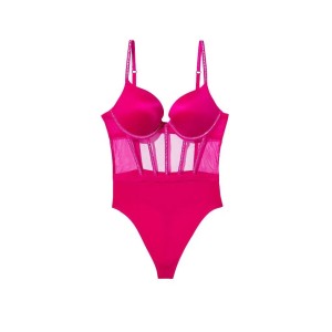 Боди Victoria’s Secret Very Sexy Fuchsia Shine Teddy