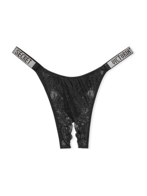 Трусики Ouvert Very Sexy Lace Shine Strap Brazilian Panty