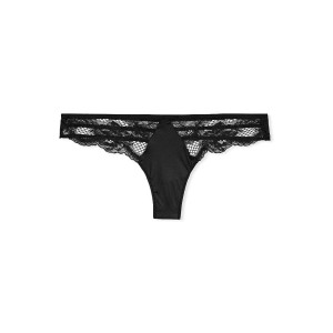 Трусики Strappy Black Lace Thong panty 